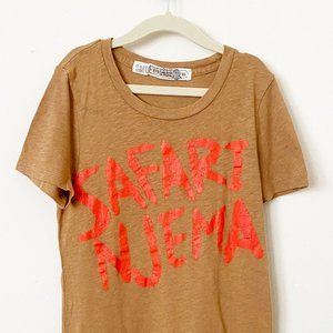 J.Crew Travel Collection Graphic Tee, Safari Njema
